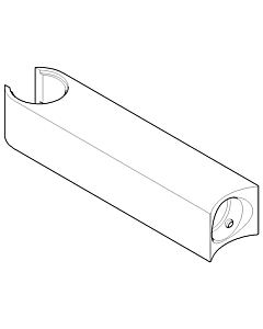 Dornbracht Halter autoportant 09172002720-00 09172002720 141,5 x 32 x 27,5 mm chromé