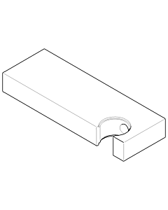 Dornbracht Halter - 091720042-00 170x75x35_chrom