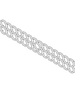 Dornbracht Halter WaterBar 09179705890 brut