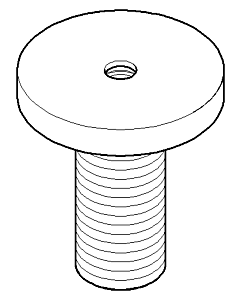 Dornbracht Zugst-fuehr. extern tara 091840022-00 chrom