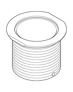 Dornbracht Huelse 09184012390 roh