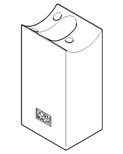 Dornbracht Körper Standfuss EHM IMO 091967001-00 chrom