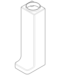 Dornbracht body stand LULU - c 091971029-00 chrome