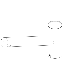 Dornbracht body 091976002-06 091976002 260 x 180 x 48 mm matt platinum