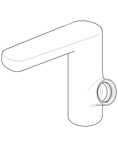 corps Dornbracht EHM sans plomb 091990002-00 chromé
