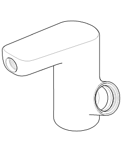 Dornbracht corps Bidet -EHM 091990005-00 chromé