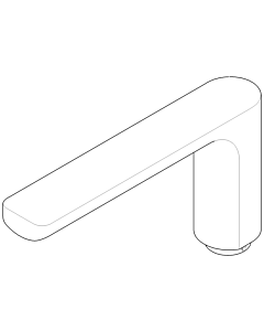 Dornbracht body 091996027-33 091996027 49 x 139 x 253 mm black matt