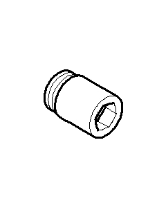 Dornbracht levier de tétine Belle de Bain vc 092032044-00 12,5 mm chromé