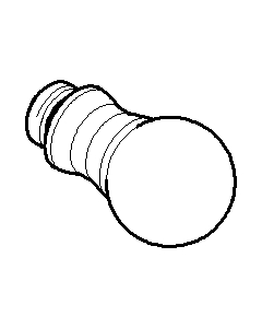 Dornbracht Single element for cross handle platinum 092036004-08 28 mm platinum