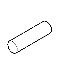 Dornbracht Knopf EHM Meta minimal - 092062030-06 platin matt