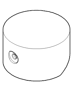 Dornbracht lower part - 092062045-00 100x60x60_chrom