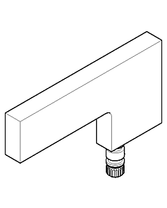 Dornbracht handle - 092068001-00 chrome