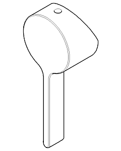 levier Dornbracht - 092071001-00 140x90x90_chrom