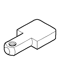 Dornbracht pull knob - 092071030-00 60x40x20_chrom