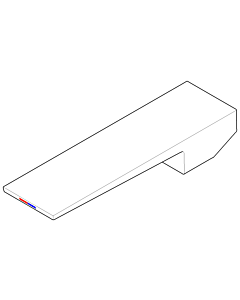 levier de Dornbracht match0 092073003-47 champagne