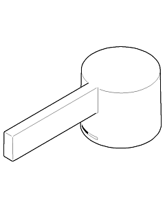 Dornbracht lever 092076001-00 chrome