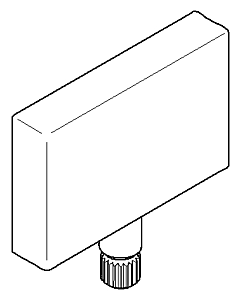 poignée Dornbracht MEM 092078007-08 platine