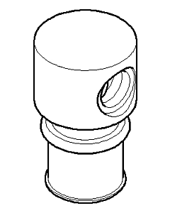 Dornbracht handle element side part 092082000-08 platinum