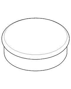 Dornbracht DREHGRIFF,W-ABL.OPUS - pl 092082060-06 platin matt