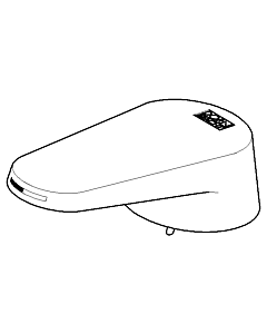 Dornbracht lever 092084007-06 matt platinum