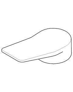 Dornbracht handle for stand 092084023-00 092084023 50 x 39.03 x 109.5 mm chrome