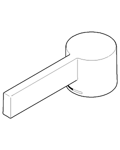 Dornbracht lever 092087004-00 chrome