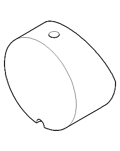 Dornbracht lower lever UP Yota chrome 092087041-00 mm Chrome