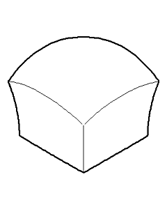 Dornbracht pull knob -910 - 092091030-00 30x30x25_chrom