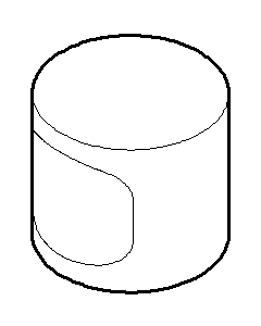 Dornbracht pull knob 092096006-33 092096006 D.23x 21 mm matt black