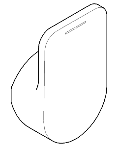 Dornbracht poignée pour support de baignoire 092096010-00 092096010 45 x 28 x 77,5 mm chromé