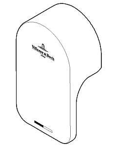 poignée Dornbracht pour mur de douche 092096011-33 092096011 50 x 29 x 85 mm noir mat