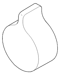 Dornbracht handle Just 092096022-00 chrome