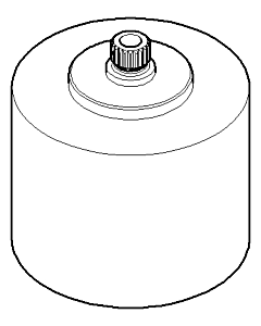 Dornbracht handle - matt platinum 092097022-06 100x60x60_matt platinum