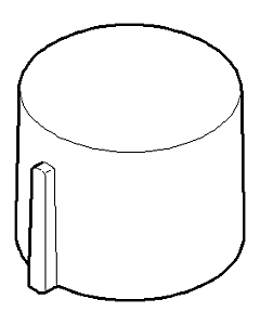 Dornbracht handle - matt platinum 092097030-06 matt platinum