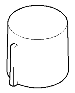 Dornbracht Griff - 092098001-00 50x30x30_chrom