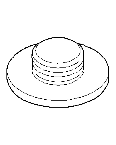 Dornbracht Deckel 092102028-00 chrom