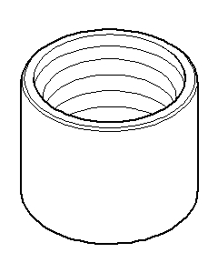 Dornbracht Haube 092102143-08 092102143 D.24,7 x 20 mm platin
