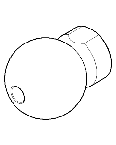 Dornbracht ball joint kbr - 092140001-00 chrome