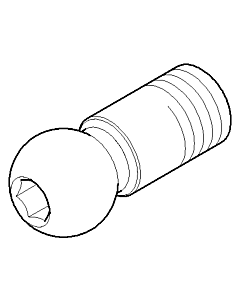 balle Dornbracht ,sbr 2000 /2npt om 092140016-06 platine mat