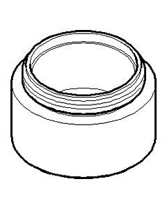 Dornbracht Luftsprudler-Gehäuse 092301062-00 chrom