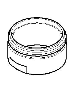 Dornbracht aerator housing M24x 092301118-00 15 x 20 x 20_chrom