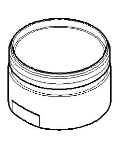 Dornbracht Luftsprudler-Gehäuse 092301121-00 chrom