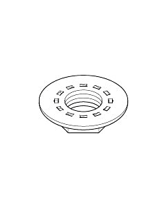 Dornbracht hex nut with collar G1/2 09231001090 092310010 2000 /2&quot;
