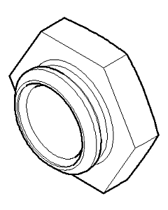Dornbracht G 2000 /2-SW36 01 092310111-07 brut nickelé