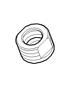 Dornbracht nut M15 x 2000 09231011290 raw