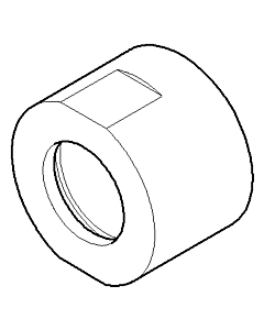 Dornbracht mère extensible Sortie G3/4 092330012-00 chromé