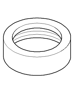 Dornbracht Überwurfmutter G1 1/4 092330022-47 champagne
