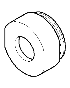 Dornbracht mamelon M24x1 chromé 092403016-00 092403016 M24 x 2000 chromé