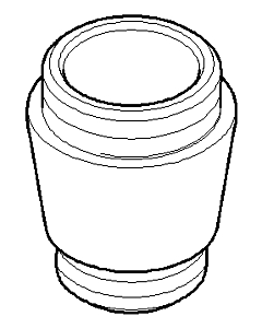 Dornbracht SCHR-NIP.M25 x 2000 - 2000 /2 BRB-WR 092403088-00 chrome