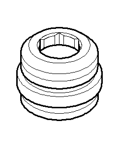 Dornbracht mamelon - platine mat 092403117-06 platine mat